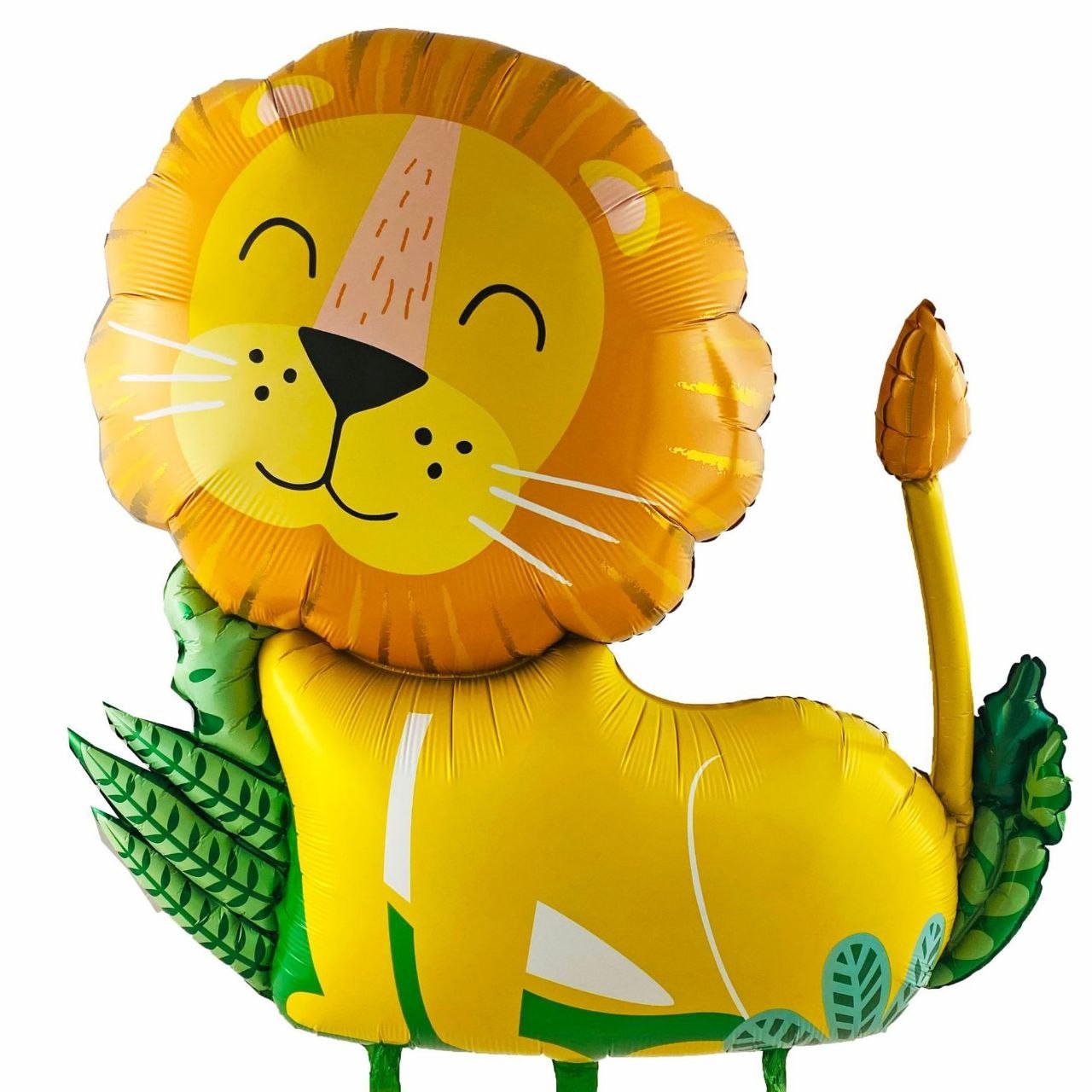 بادکنک فویلی حیوان شیر جنگل