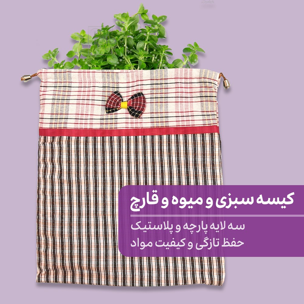 کیسه نگهدارنده سبزی و قارچ