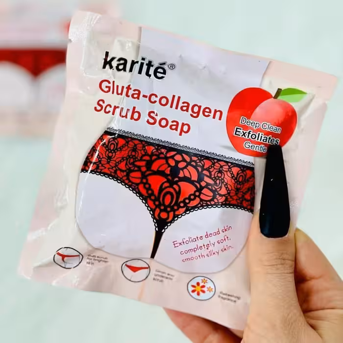 صابون اسکراب کلاژن قلبی کاریته
