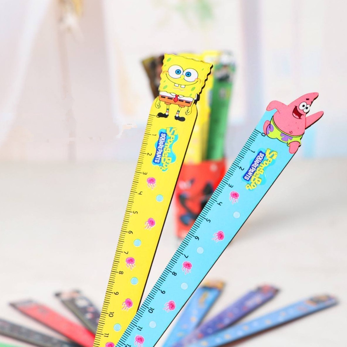 خط کش چوبی طرح دیزنی پسر 