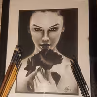 طراحی با ذغال