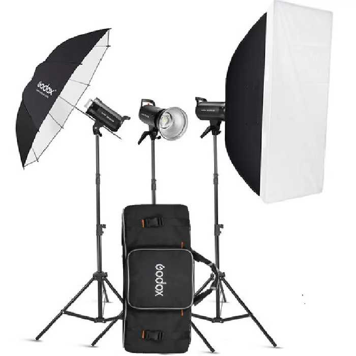 کیت فلاش استودیویی گودکس Godox SK300II-V 3-Light Studio