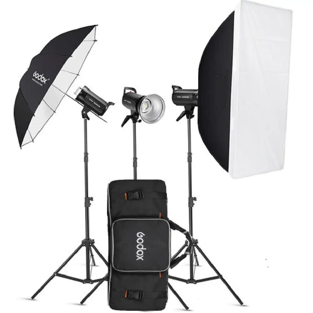 کیت فلاش استودیویی گودکس Godox SK300II-V 3-Light Studio