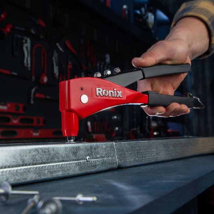 انبر پرچ آرگوپلاس مدل RH-1608 رونیکس