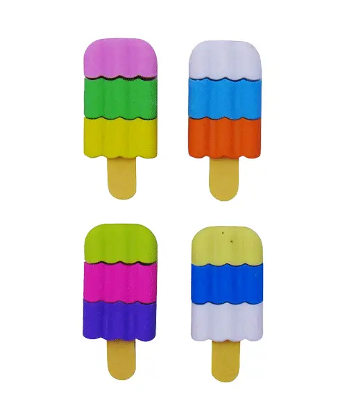 پاک کن فانتزی بستی کارتی 4عددی بسته (12عددی)