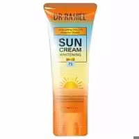 کرم ضد آفتاب دکتر راشل Dr Rashel درصد 75 Spf وزن 60 گرم نارنجی