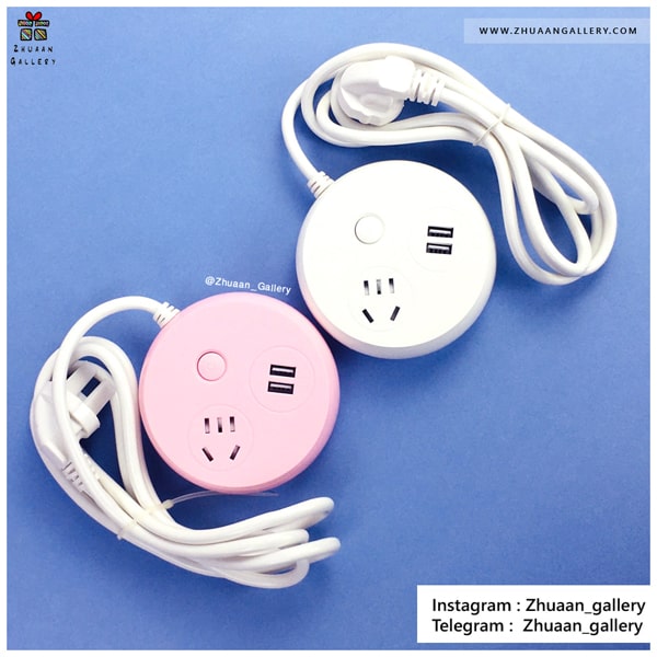 چندراهی برق و شارژر USB مینیمال
