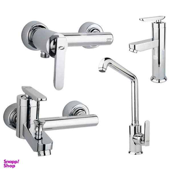 ست شیرآلات راسان مدل فلورا