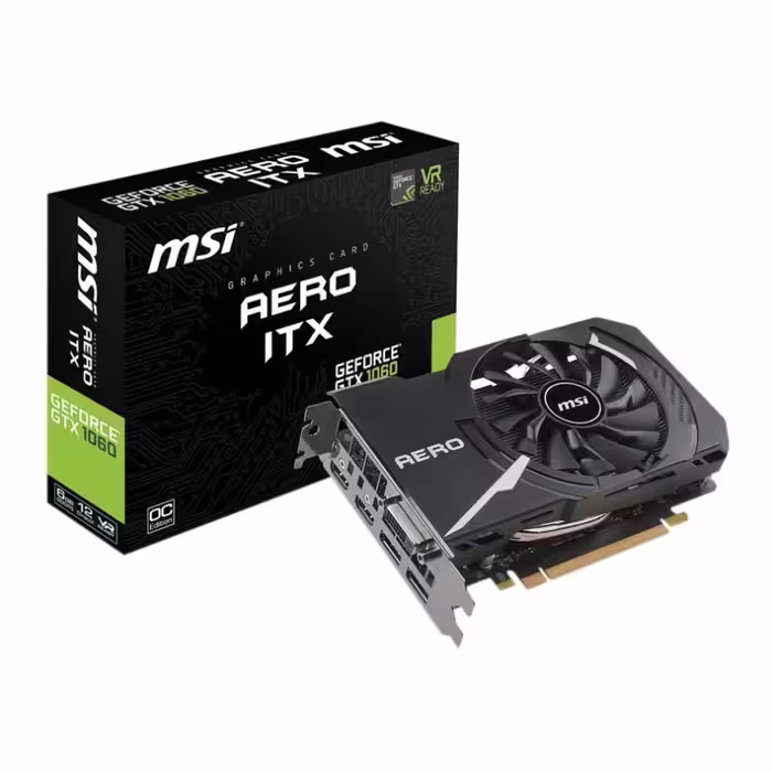 کارت گرافیک ام اس آی GTX 1060 AERO ITX 6G OC