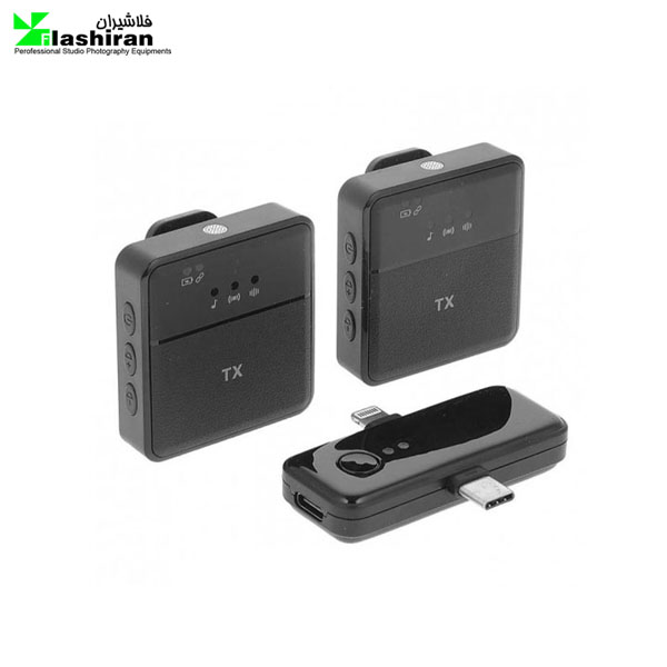 میکروفون یقه ای وایرلس SX-31 دوتایی