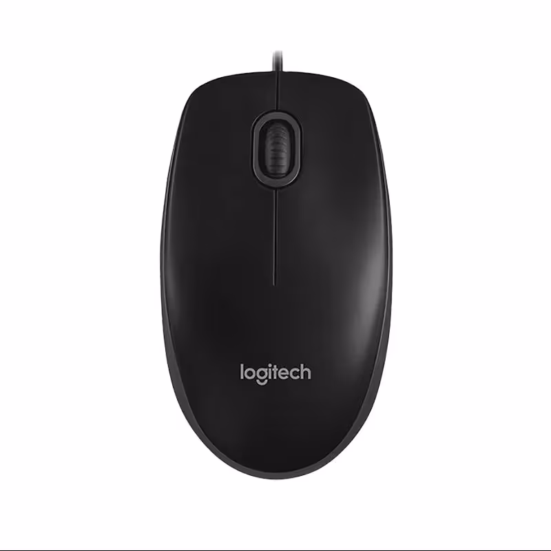 ماوس سیم دار لاجیتک مدل Logitech B-100