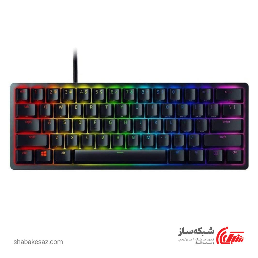 قیمت و خرید کیبورد باسیم ریزر Razer Huntsman Mini - شبکه ساز