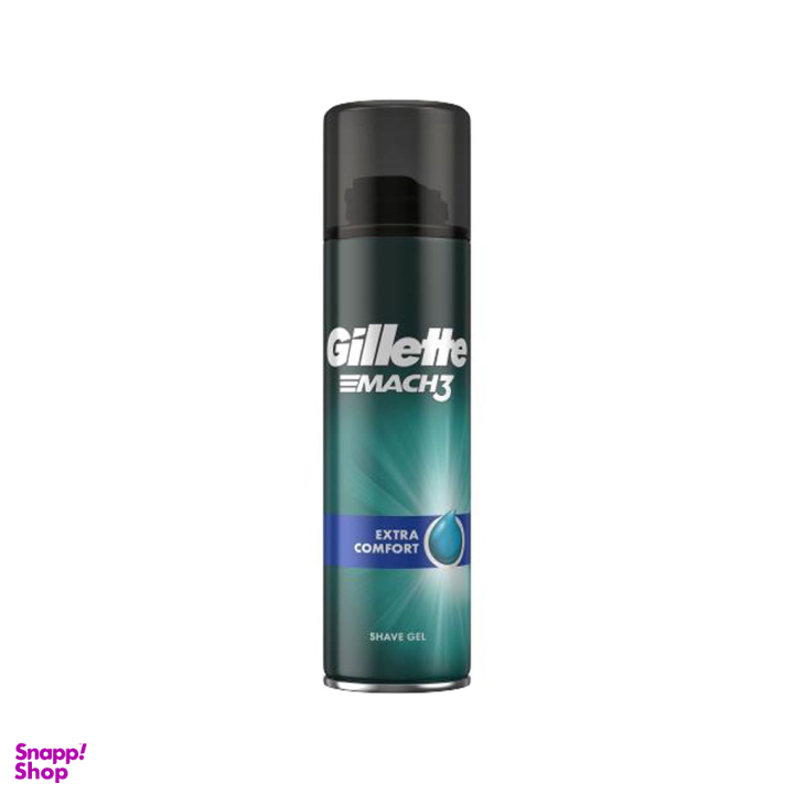 ژل اصلاح ژیلت مدل Mach3 Extra Comfort حجم 200 میلی لیتر
