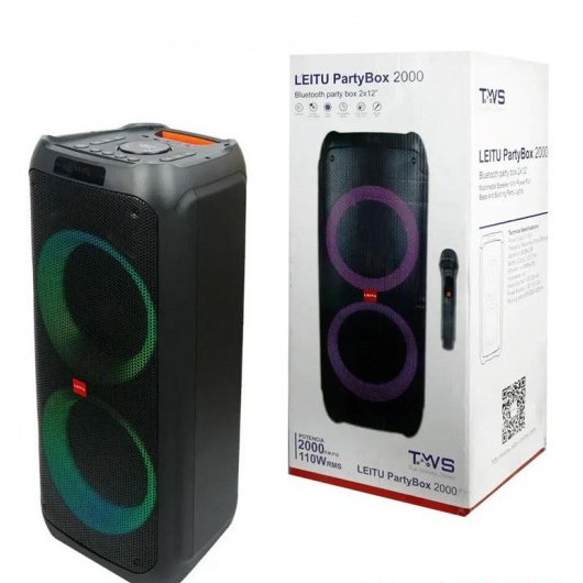 اسپیکر بلوتوث Leitu Party Box مدل 2000


