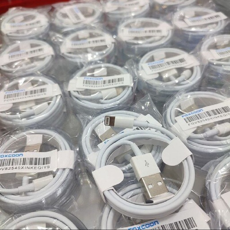 کابل شارژر آیفونی 1 متری فاکسون foxconn