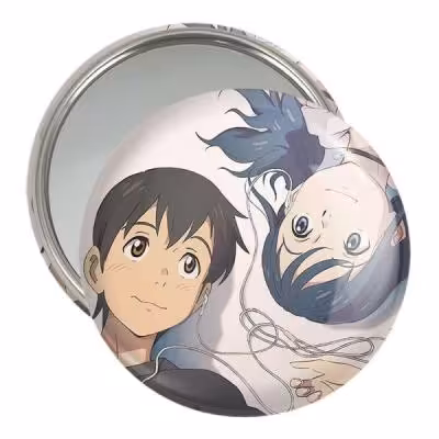 آینه جیبی خندالو مدل هینا و هداکا انیمه تغییر آب و هوا با تو کد 17633