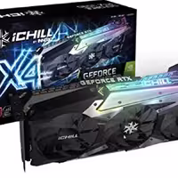 کارت گرافیک اینو تری دی GEFORCE RTX 3060 TI ICHILL X3 RED 8G