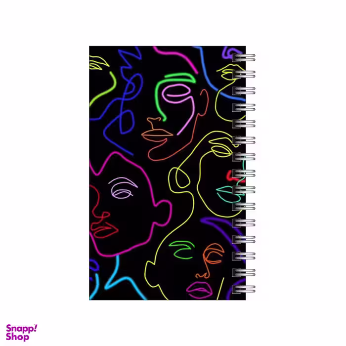 دفترچه یادداشت مدل To Do List طرح چهره ها کد 1342904