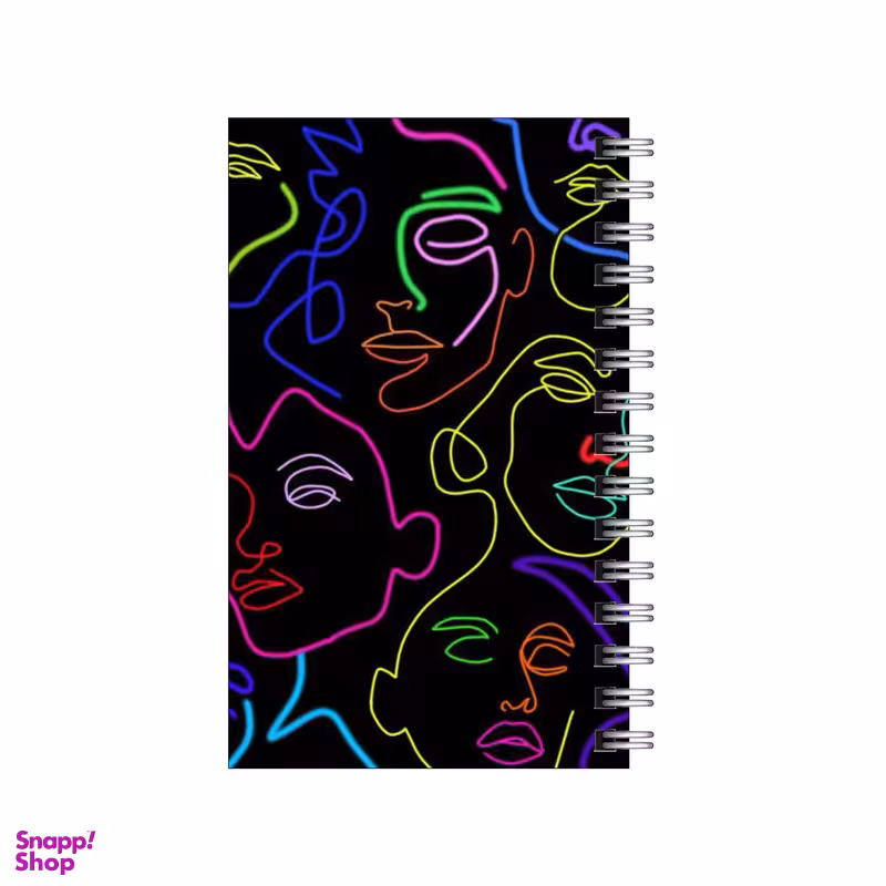 دفترچه یادداشت مدل To Do List طرح چهره ها کد 1342904