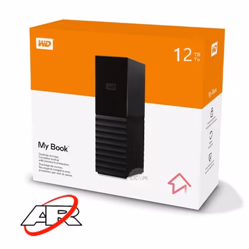 هارد اکسترنال وسترن دیجیتال مدل MY Book 12TB