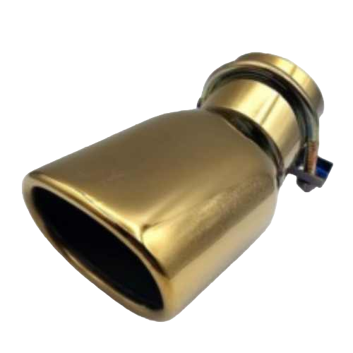 سر اگزوز جی اس (JS) مدل تیبایی دم کج بیضی کد 125