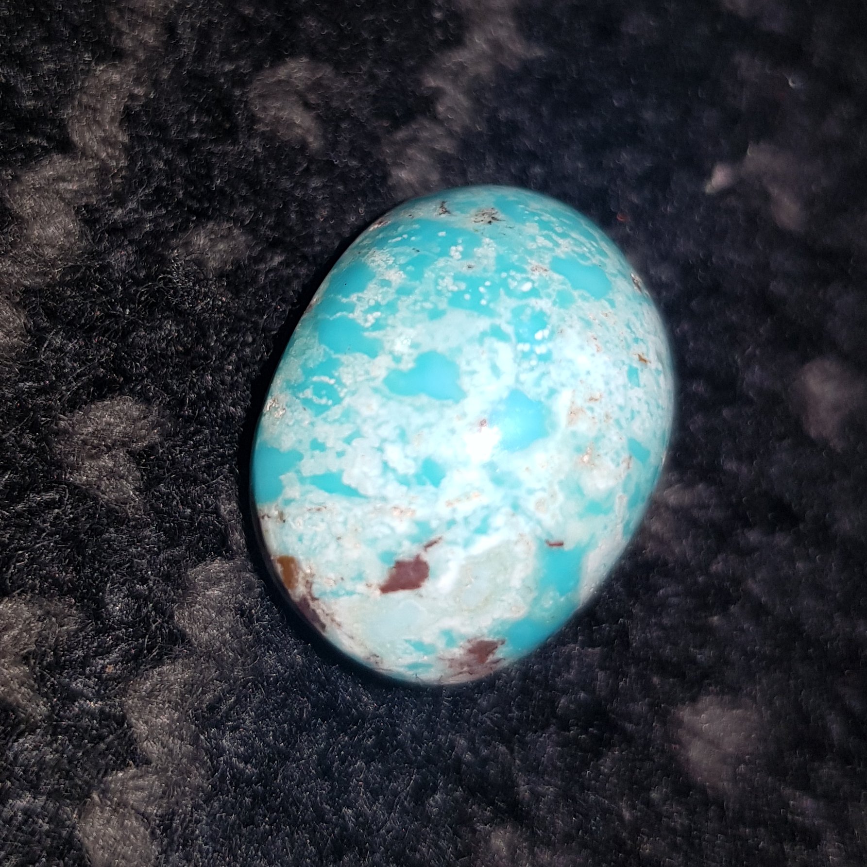 سنگ فیروزه نیشابور  رنگ برفی