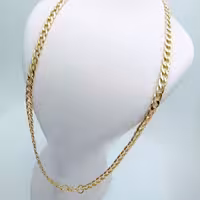 زنجیر مردانه 60 سانتی متر استیل طلایی