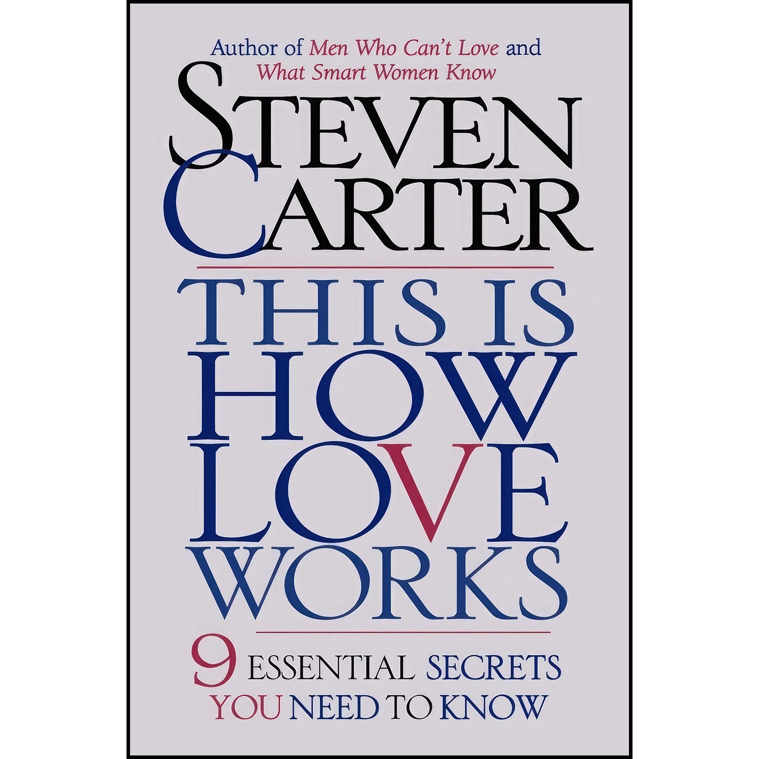 کتاب زبان اصلی This is How Love Works اثر Steven Carter
