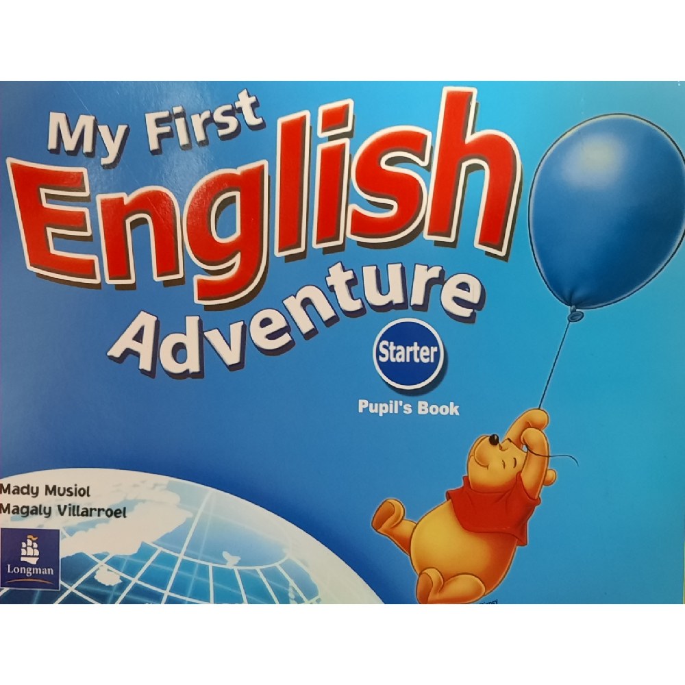 کتاب زبان (first edition) my first english adventure starter (CD) رنگی (چاپ اصلی و غیر دیجیتال)