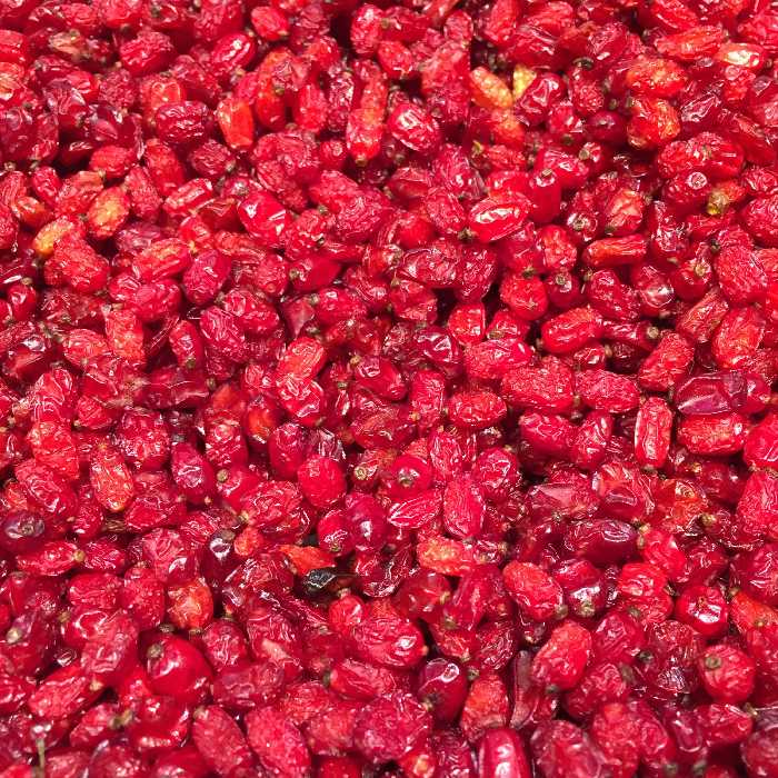 زرشک پفکی لوکس یک کیلو گرمی