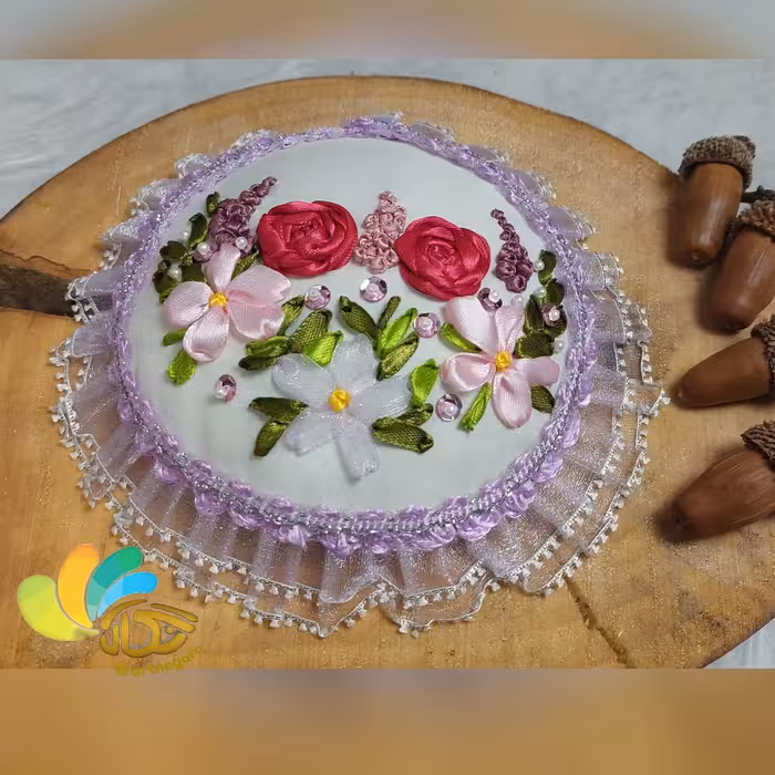 جای سوزنی روبان دوزی