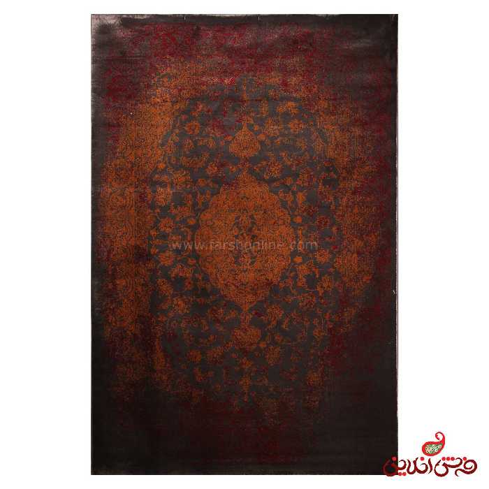 فرش ساوین کد 8012 دودی