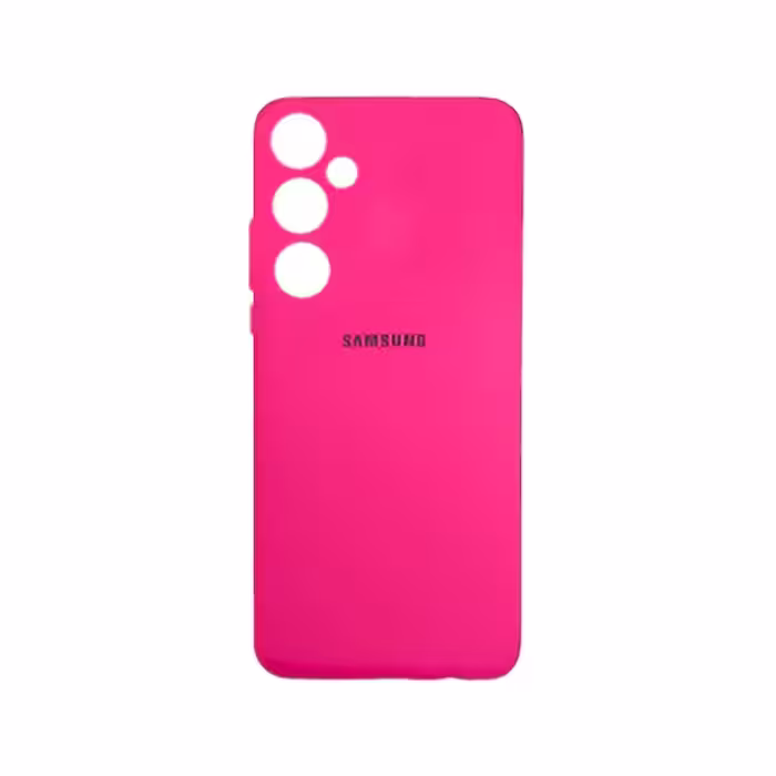 کاور سیلیکونی پاک کنی SAMSUNG A35 رنگ سرخابی
