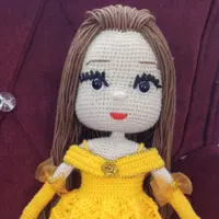 عروسک بافتنی پرنسس (پس کرایه)
