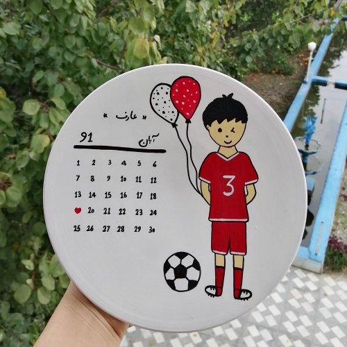 نقاشی تم تولد پسرانه دکوری دیواری و رومیزی