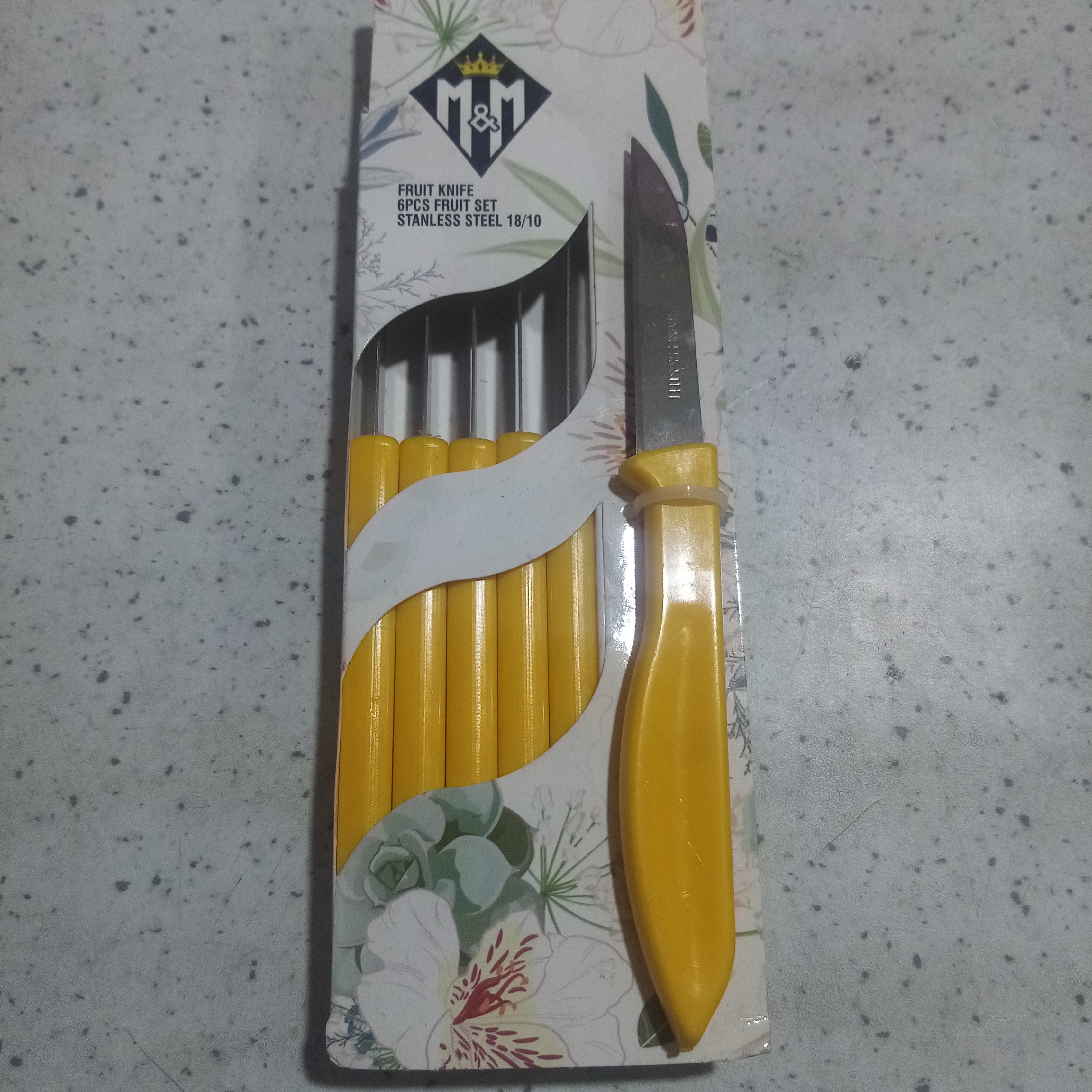 کارد میوه خوری 6تایی