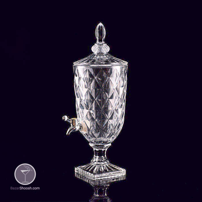 کلمن شیشه ای 3.5 لیتر پاشاسازه طرح 20