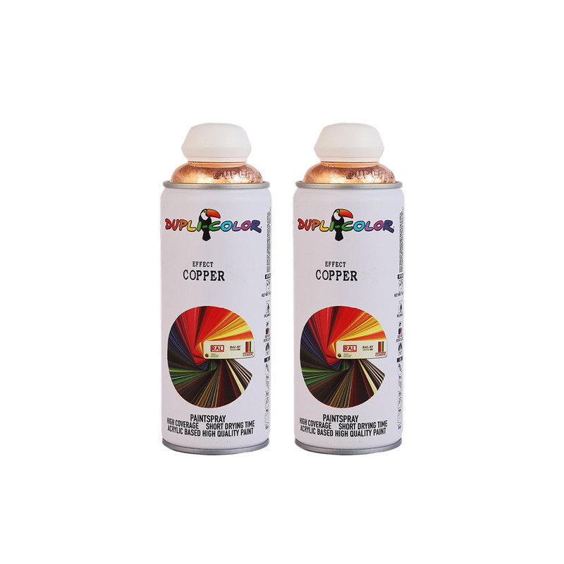 اسپری رنگ مسی دوپلی کالر مدل  Effect Copper حجم 400 میلی لیتر مجموعه 2 عددی
