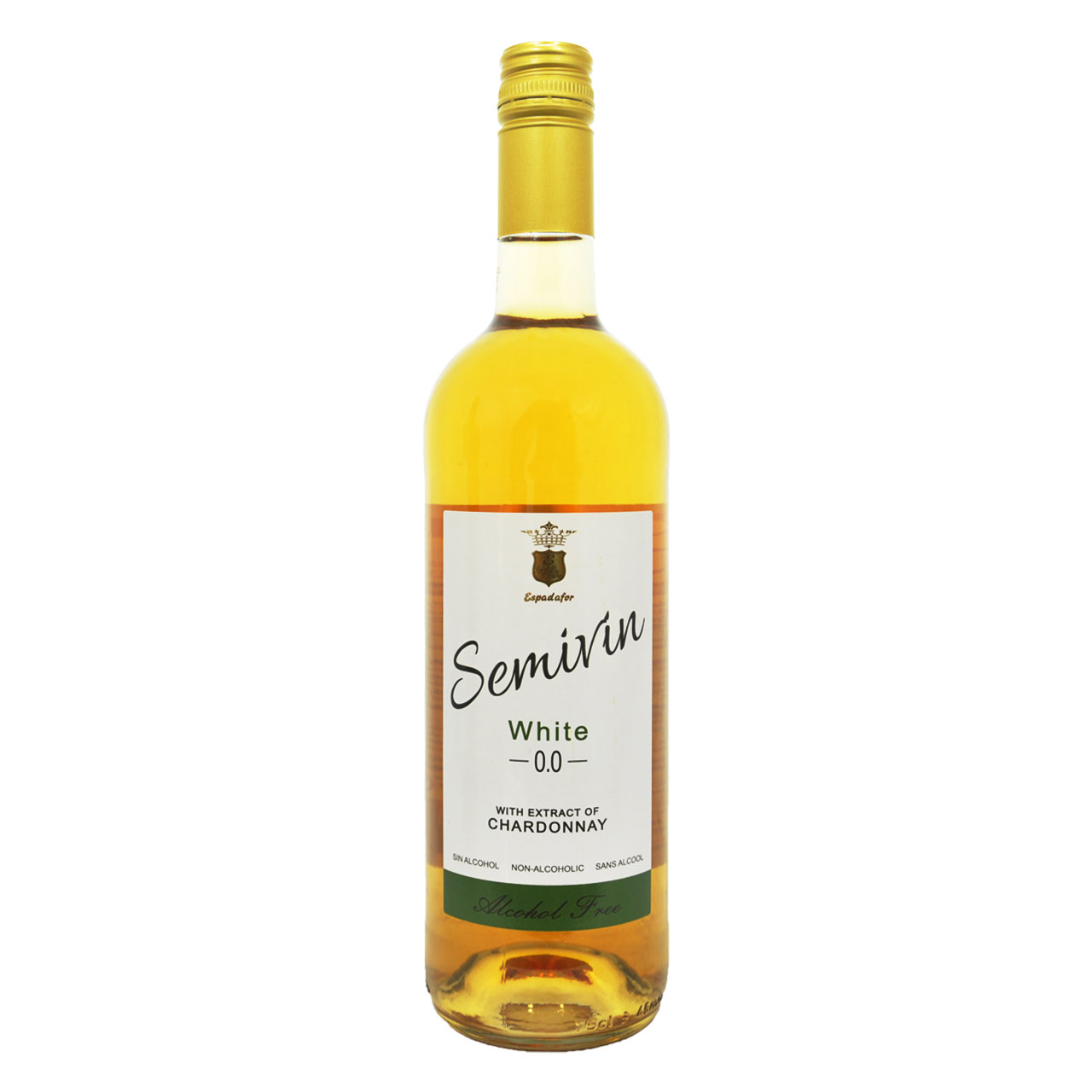شراب سفید شاردونی ( بدون الکل ) 750 میل سمیرین - semirin