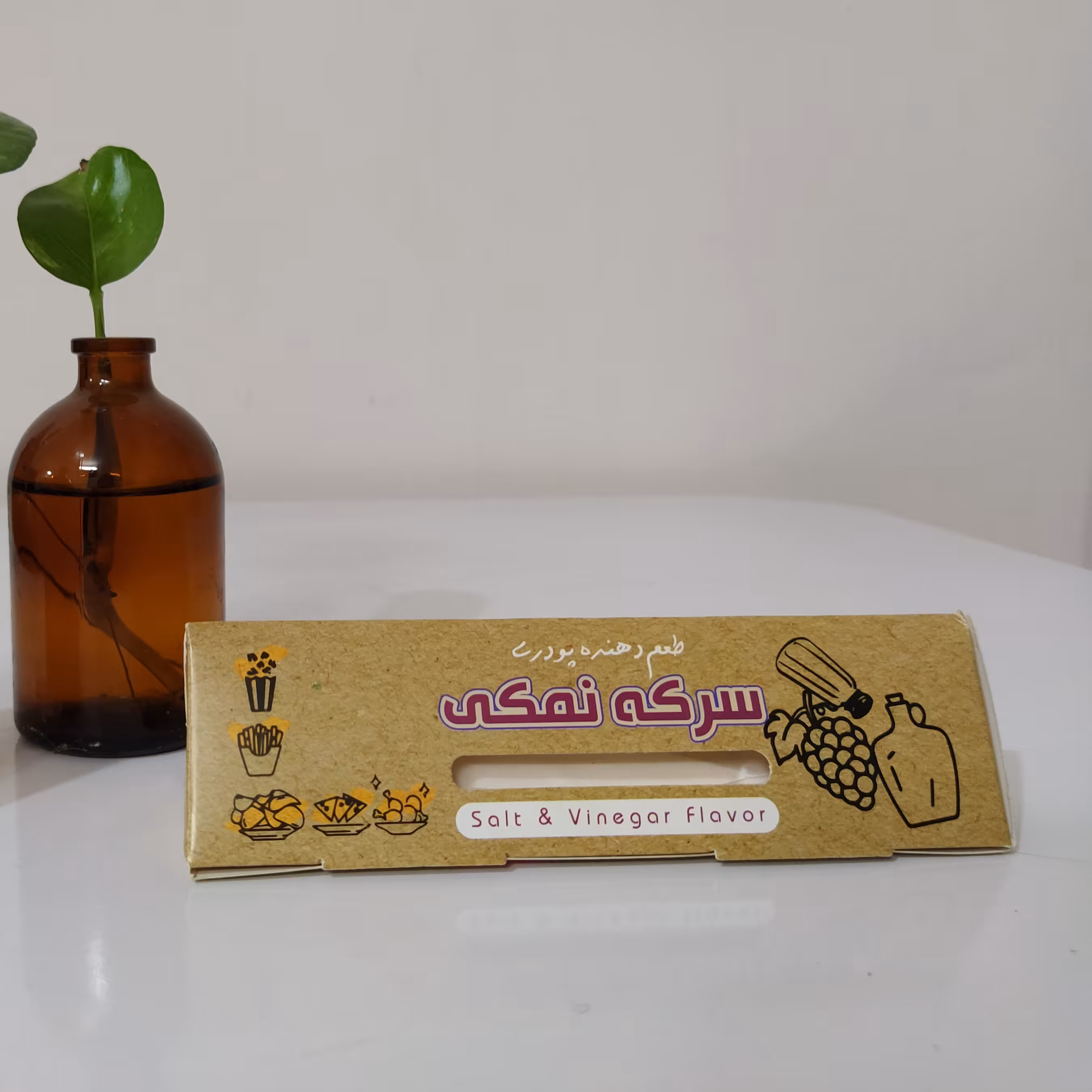 طعم دهنده سرکه نمکی 50 گرمی 