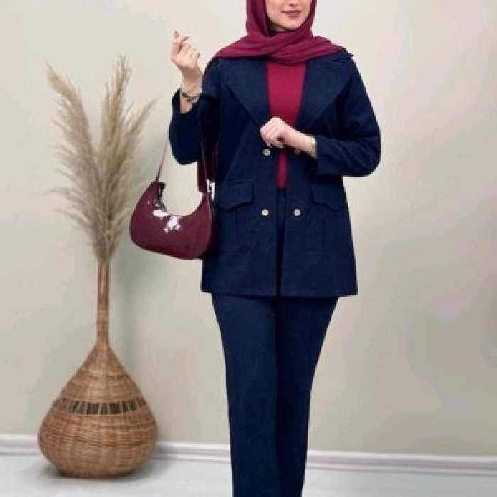 کت شلوار مخمل کبریتی،