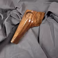 جا شمعی و جا عودی دفرمه چوبی کد103