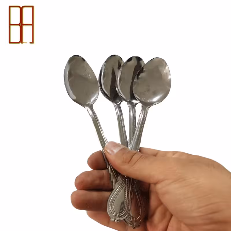 قاشق استیل بسته 12 عددی