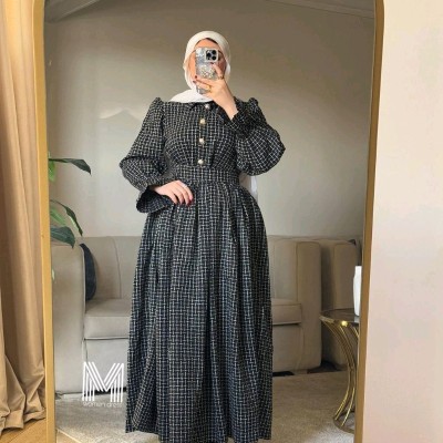 پیراهن مهمانی زنانه تافته مدل پیراهن بافت