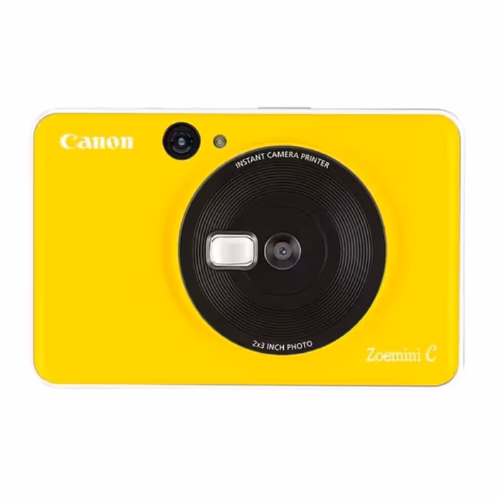 خرید دوربین چاپ سریع Canon Zoemini C Instant Camera Printer Sunflower Yellow با بهترین قیمت