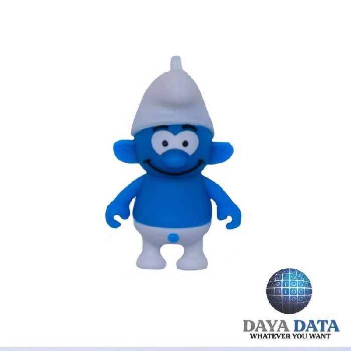 فلش مموری فانتزی دایا دیتا  اسمورف مدلPC1016-3 ظرفیت32GB-USB2 رنگ سفید