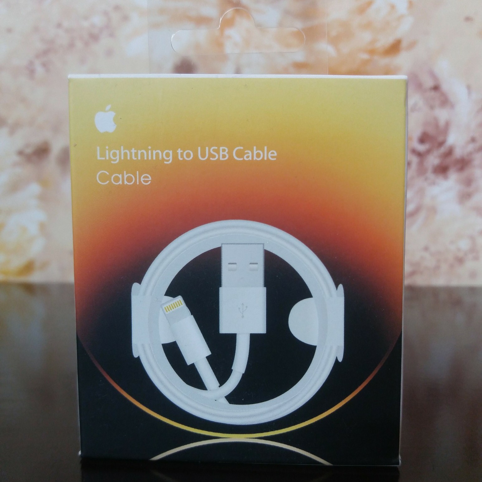 کابل شارژ اصلی آیفون پک دار کیفیت عالی با سرعت شارژ بالا