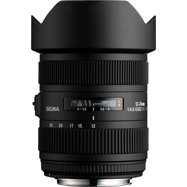 لنز واید سیگما Sigma 12-24mm f/4.5-5.6 DG II HSM برای کانن