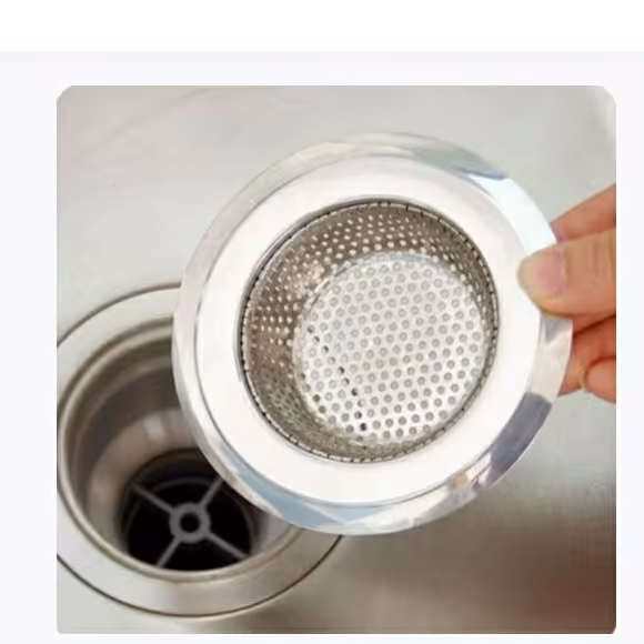 صافی سینک استیل بزرگ(115میلی متر)