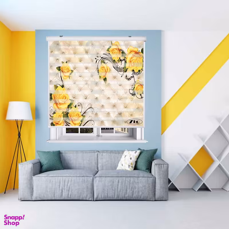 پرده زبرا زیو کد 3D1467 سایز 150x200 سانتی متر